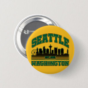 Seattle,Washington 2 Inch Round Button