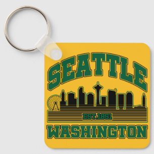 Seattle,Washington Keychain