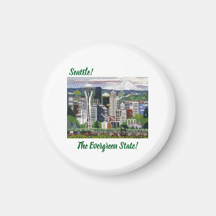 Seattle Washington Magnet