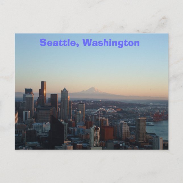 Seattle, Washington Postcard (Front)