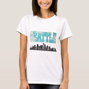 Seattle Washington Skyline T-Shirt