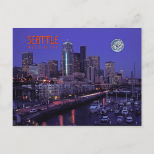 Seattle,Washington,state Postcard