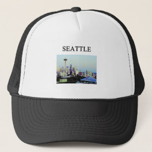 SEATTLE washington Trucker Hat