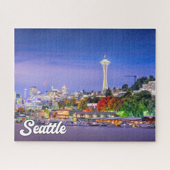 Seattle, Washington, USA Jigsaw Puzzle (Horizontal)