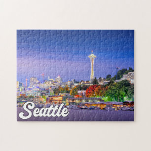 Seattle, Washington, USA Jigsaw Puzzle