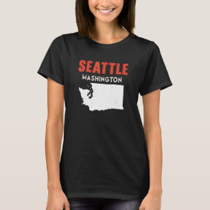 Seattle Washington USA State America Travel Washin T-Shirt