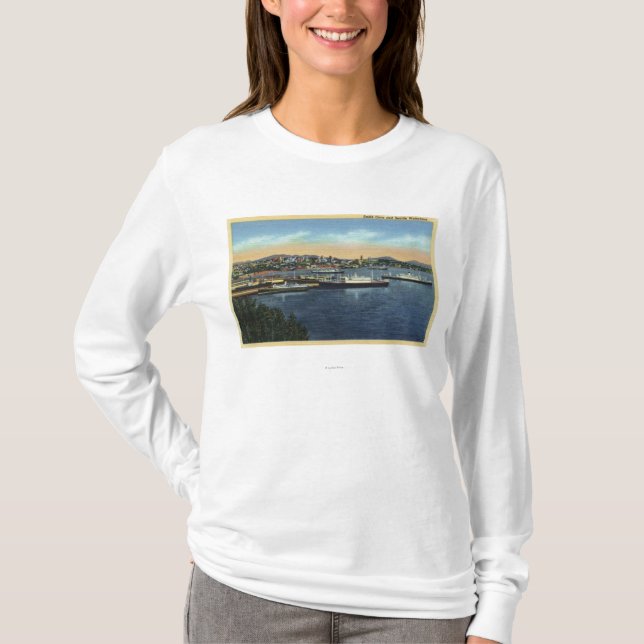 Seattle, Washington - View of Smith T-Shirt (Front)