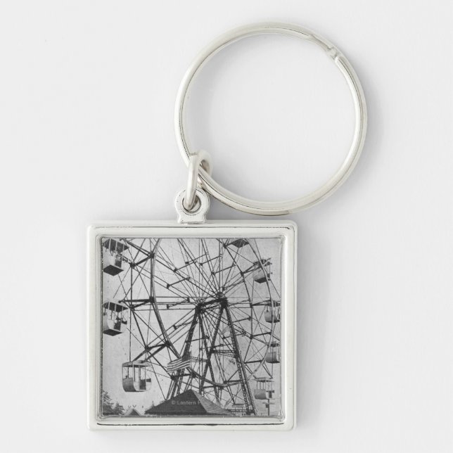 Seattle, WashingtonYukon-Pacific Expo Ferris Keychain (Front)