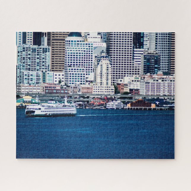 Seattle Waterfront - Large Jigsaw Puzzle (Horizontal)