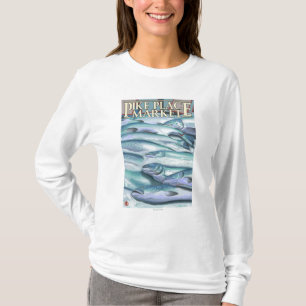 SeattleFish on Ice at Pike Place Market T-Shirt