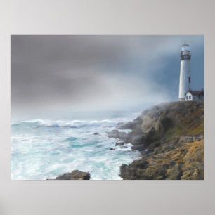 SeaView 286 Lighthouse Poster