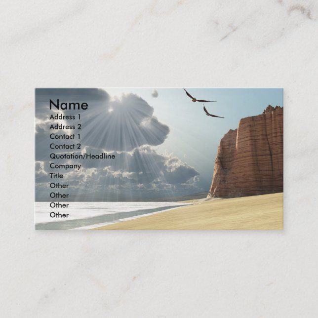 SEAWARD BUSINESS CARD (Front)