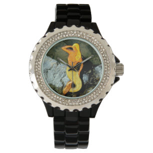 seaward looking blonde mermaid watch