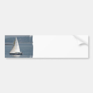 Seaward Sailboat Bumper Stickers