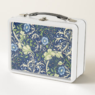 Seaweed (by William Morris) Metal Lunch Box