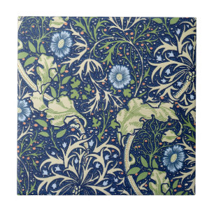 Seaweed (by William Morris) Tile