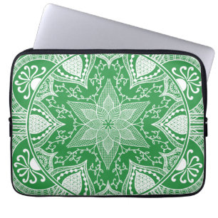 Seaweed Mandala Laptop Sleeve