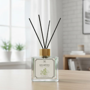 Seaweed Reed Diffuser Label