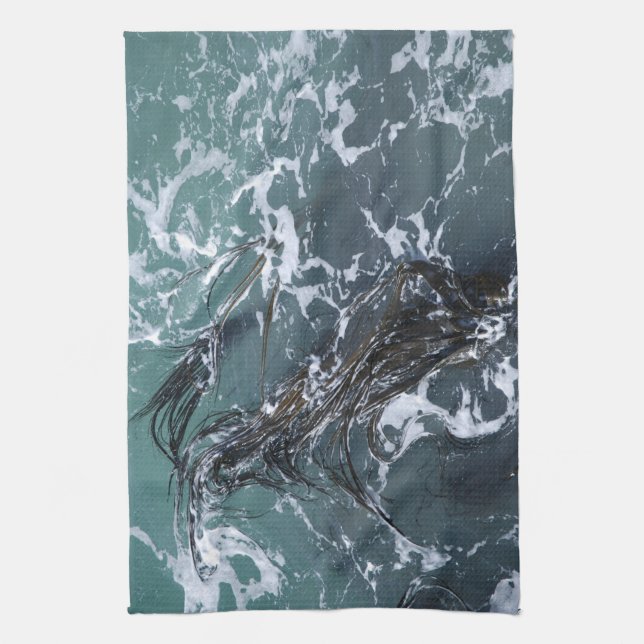 Seaweed Tea Towel (Vertical)