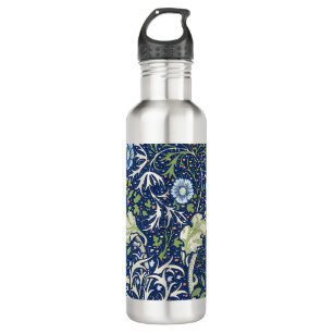 Seaweed (Vintage Floral Pattern) (William Morris) 710 Ml Water Bottle