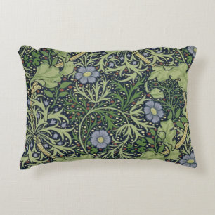 Seaweed Wallpaper Design, printed by John Henry De Accent Pillow