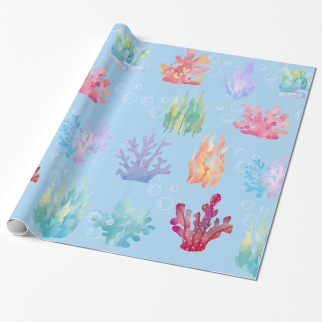 Seaweed  wrapping paper (Unrolled)