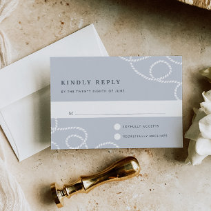 Seaworthy RSVP Card Fog