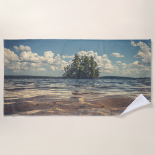 Sebago Lake Beach Towel