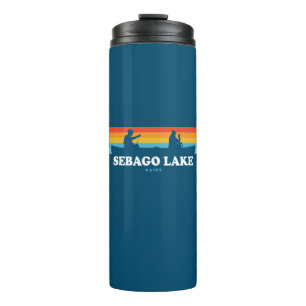 Sebago Lake Maine Canoe Thermal Tumbler