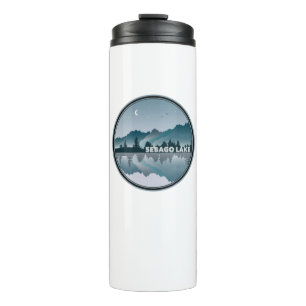 Sebago Lake Maine Reflection Thermal Tumbler