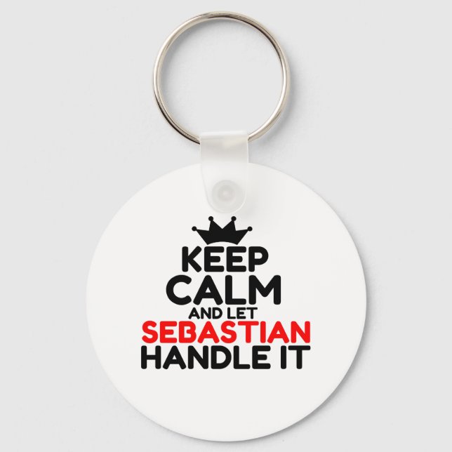 SEBASTIAN KEYCHAIN (Front)