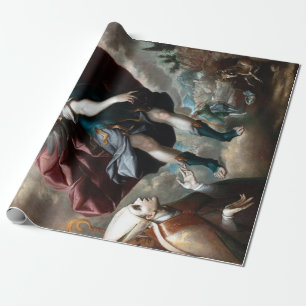 Sebastian Lopez de Arteaga Saint Michael Wrapping Paper