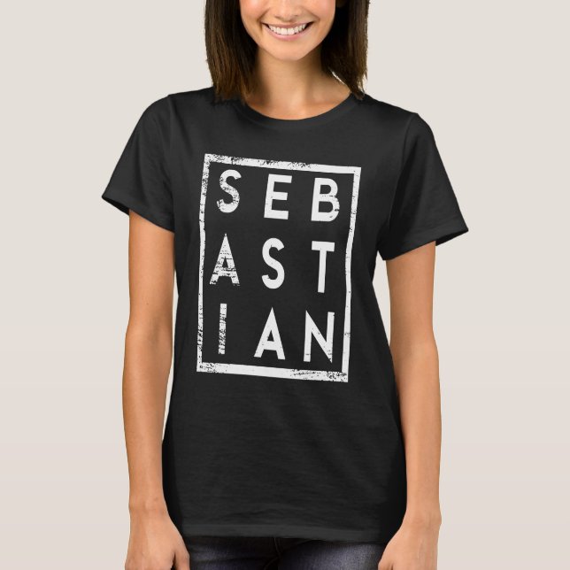 Sebastian Minimalism T-Shirt (Front)