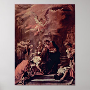 Sebastiano Ricci - Communion of the Apostles Poster
