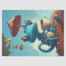 Sebastian's Morning Coffee, Lizard