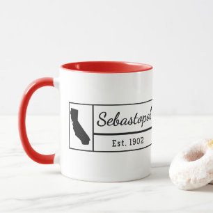 Sebastopol California Sonoma Gravenstein Apple  Mug