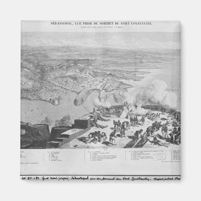 Sebastopol from Fort Constantin Magnet (Front)