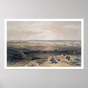 Sebastopol from the East, plate from 'The Seat of Poster
