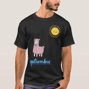 Sebtamber with lama T-Shirt