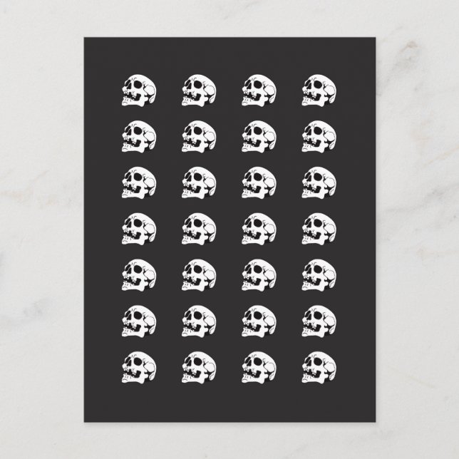 Sec comme un Motif os I carte postale (Devant)