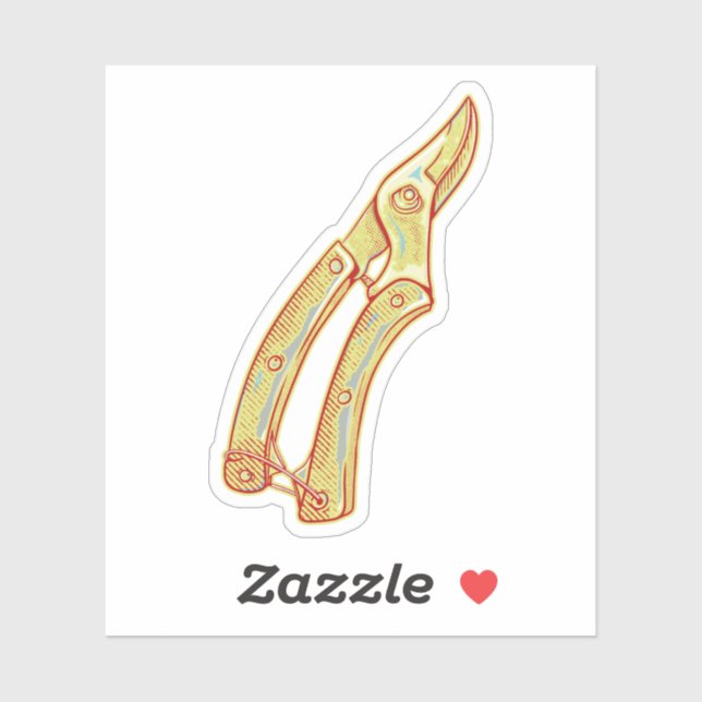 Secateurs Gardening tools (Sheet)