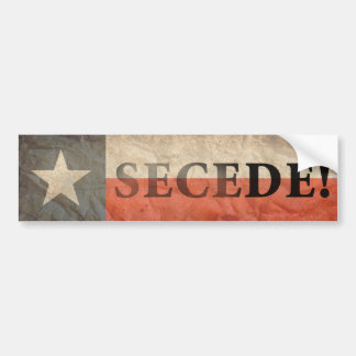 Secede! Bumper Sticker