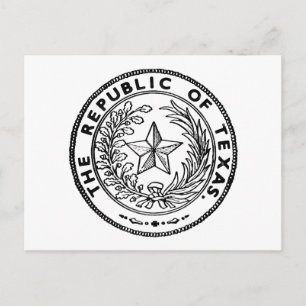 Secede Republic of Texas Postcard
