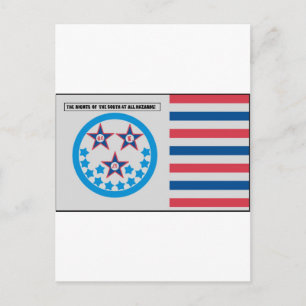 Secession Flag used by Florida - January 10, 1861 Postcard