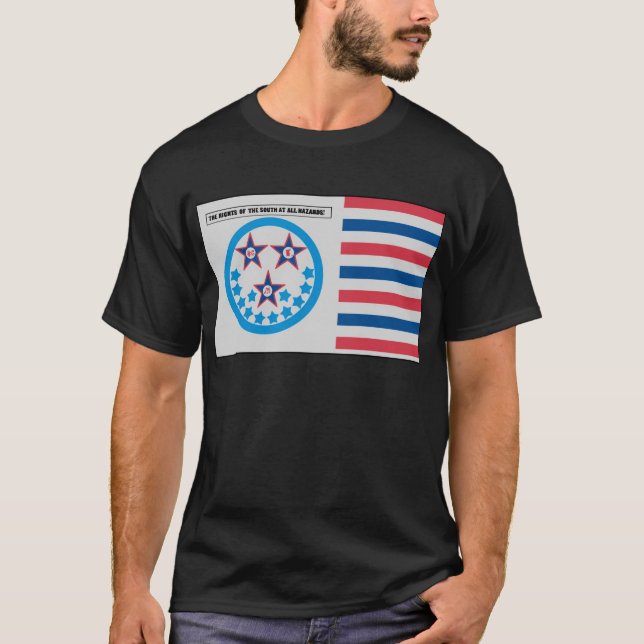 Secession Flag used by Florida - January 10, 1861 T-Shirt (Front)