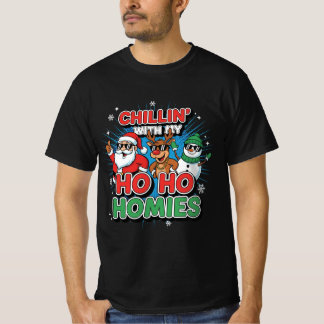 S'éclater avec mes potes Ho Ho | T-shirt de Noël d