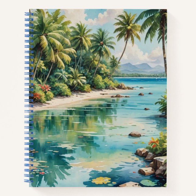 Secluded snorkel sight notebook (Front)