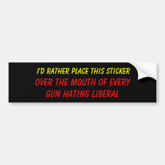 second amendment car sticker