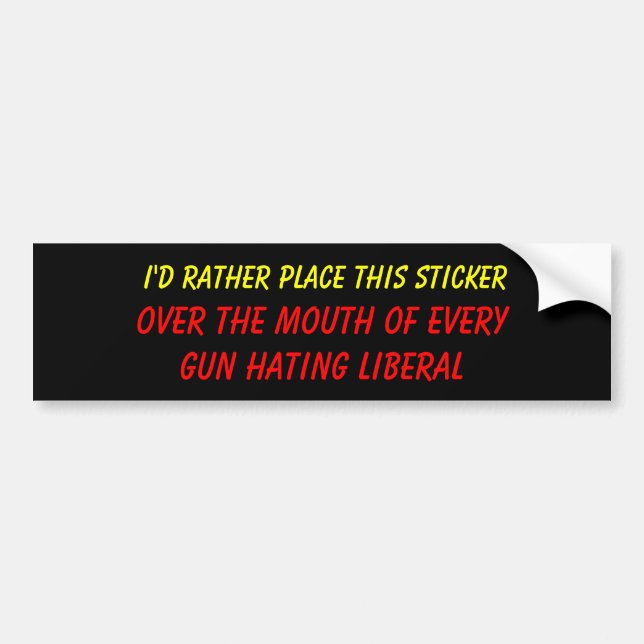 second amendment car sticker (Front)