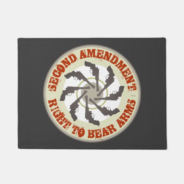 Second Amendment Doormat (Front)